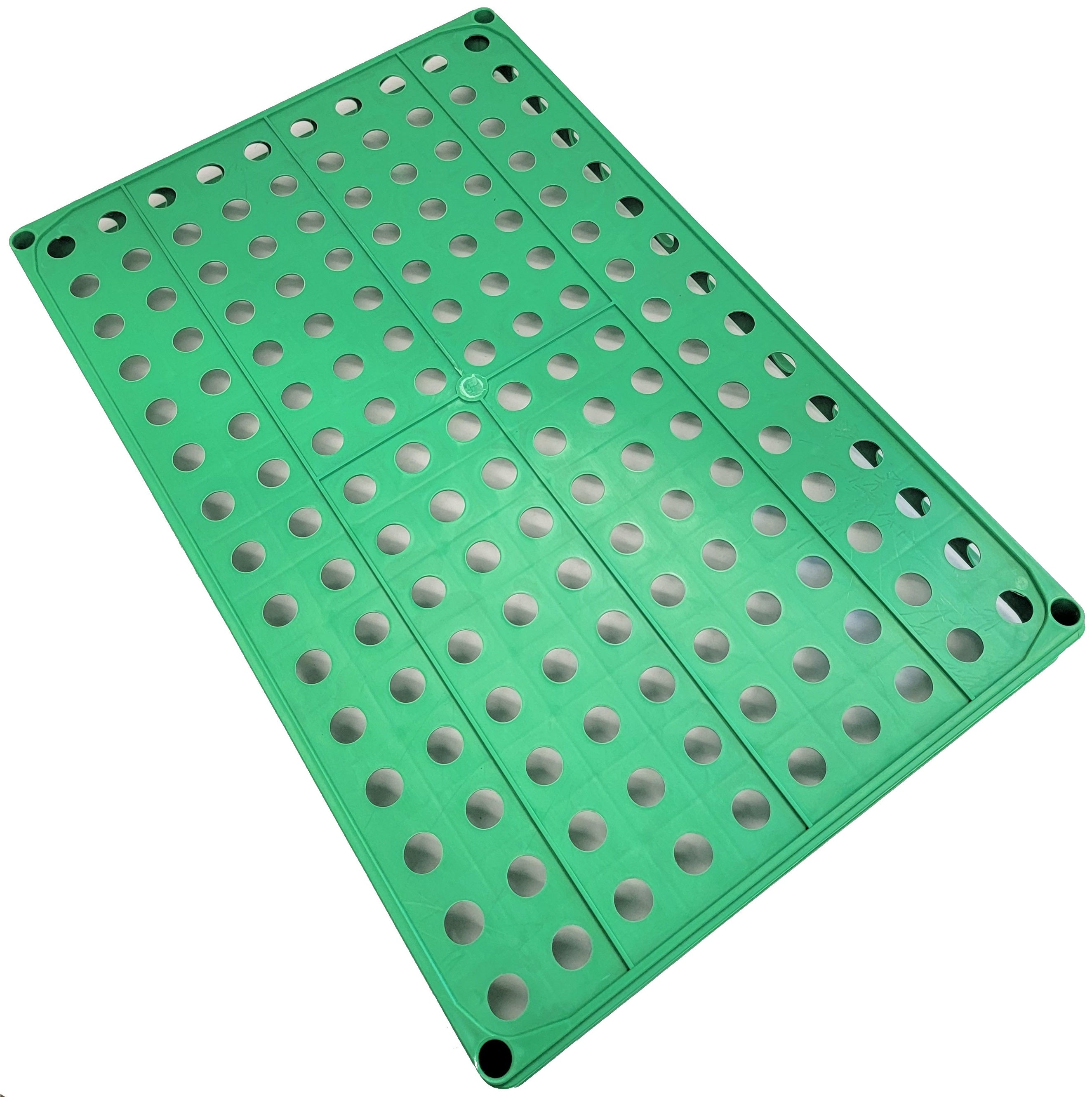 2 Pack Stackable 150 Quail Egg Capacity Plastic Trays - Perfect for Poultry Farms, Egg Storage & Farmers Market Display