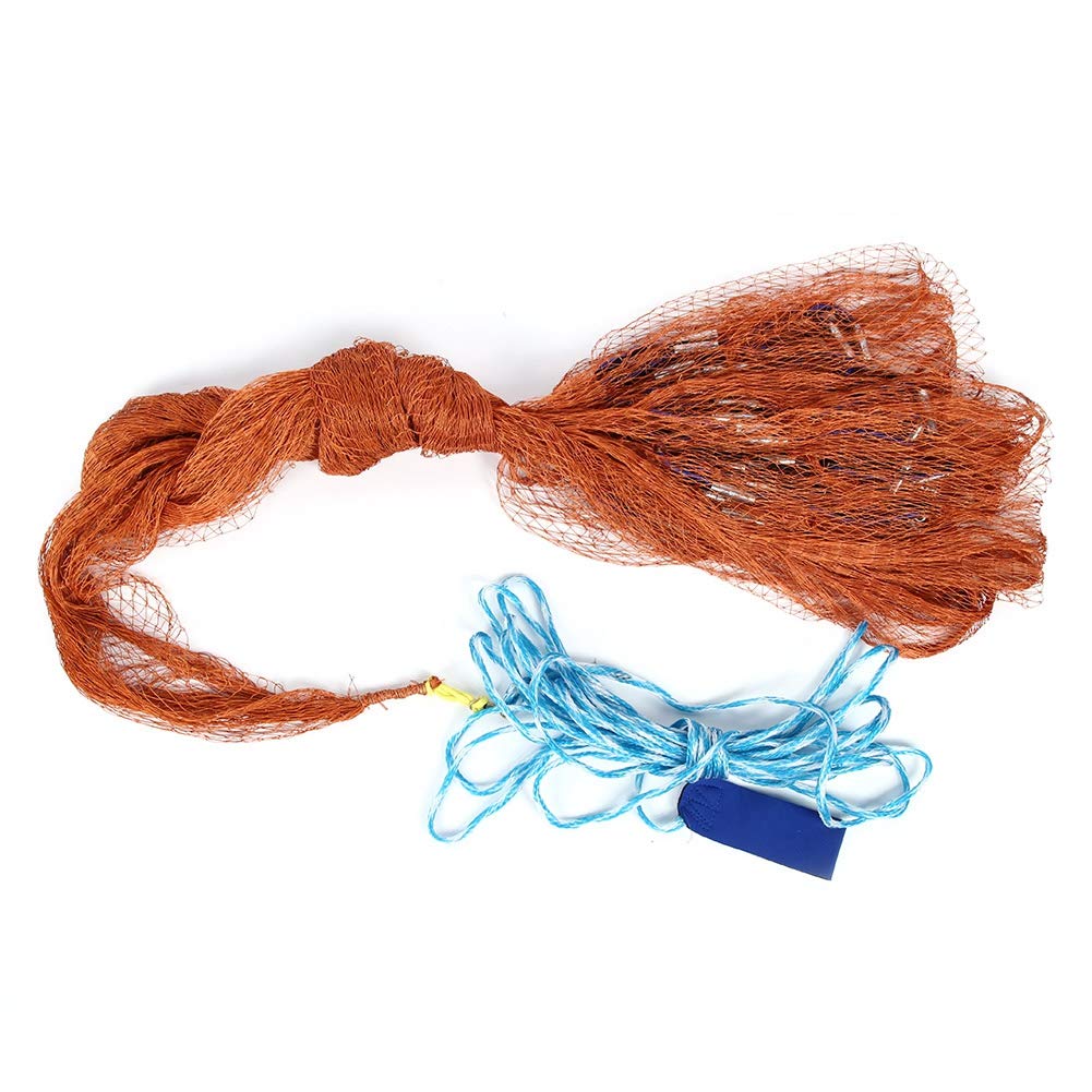 OhhGo Professional Cast Net for Fishing - 4ft to 12ft Throw Net with Heavy Duty Nylon Mesh - Perfect for Saltwater & Freshwater Fishing, Crabbing, and Shrimping