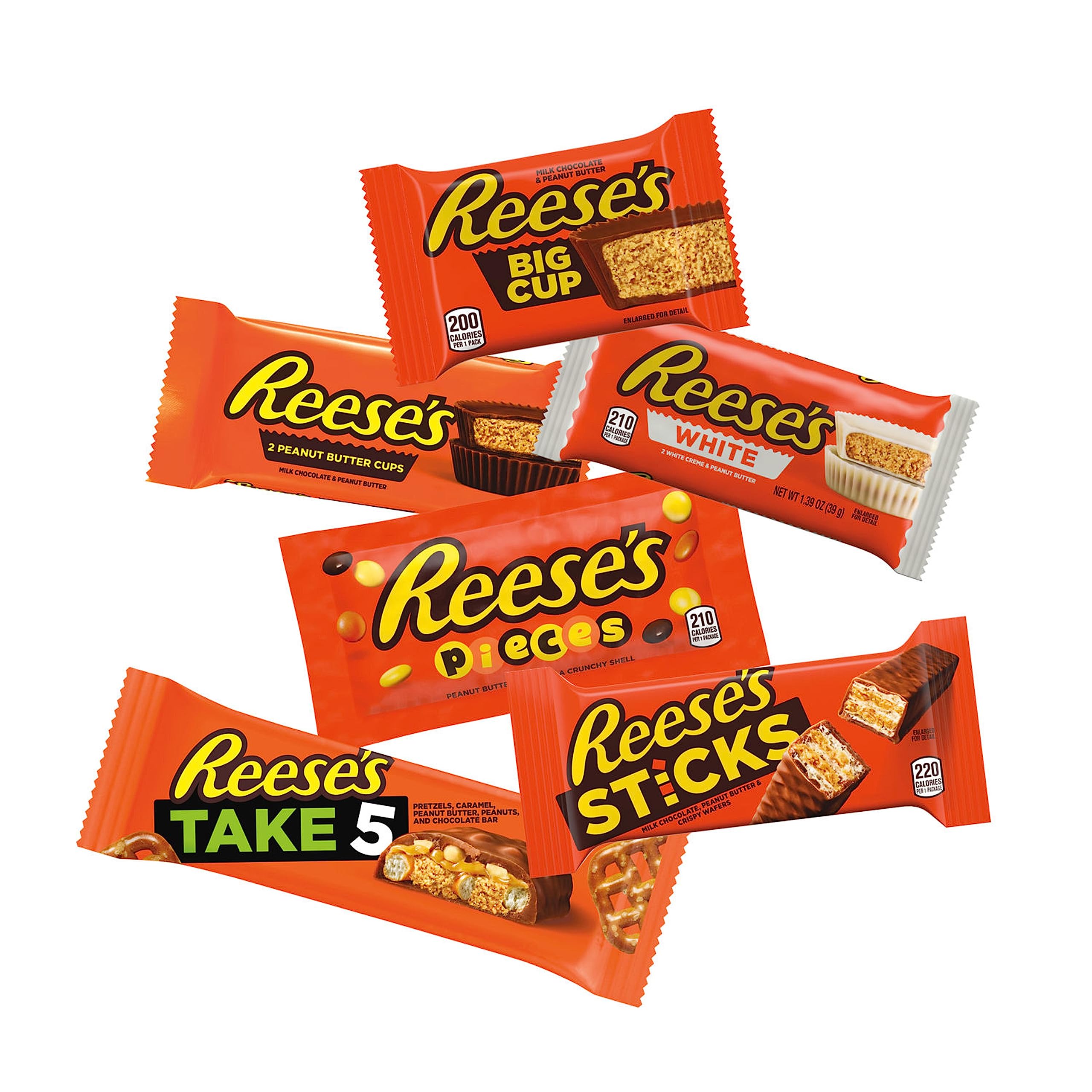 King Size Candy Variety Pack - 12 Bars (Payday, Reese's, Kit Kat) for Parties & Gifts