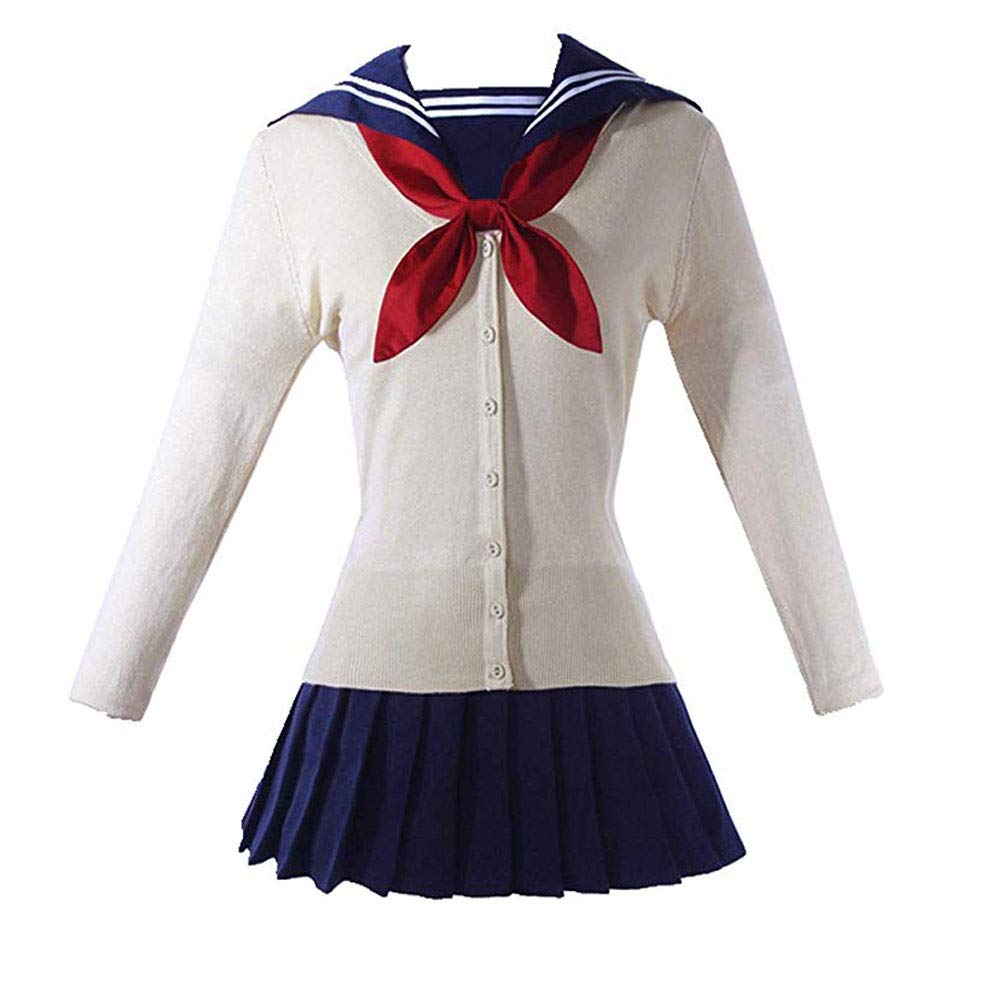 Anime Himiko Toga Cosplay Costume - School Sailor Uniform Outfit for Halloween, Comic Con & Cosplay Events | Perfect for Anime Fans & Roleplaying