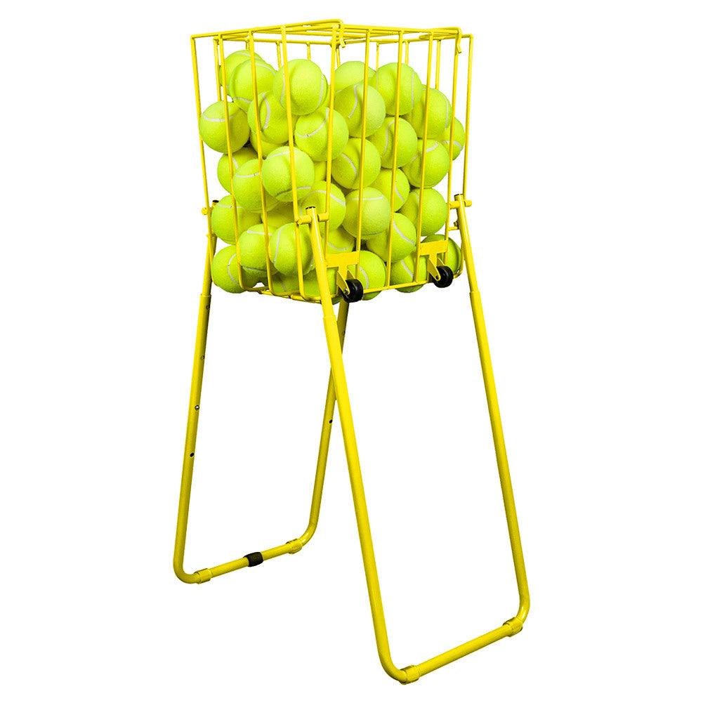 Elite 65 Tennis Ball Hopper - Portable Tennis Ball Basket for Practice & Training | Perfect for Coaches, Players & Tennis Clubs | Durable & Easy to Carry