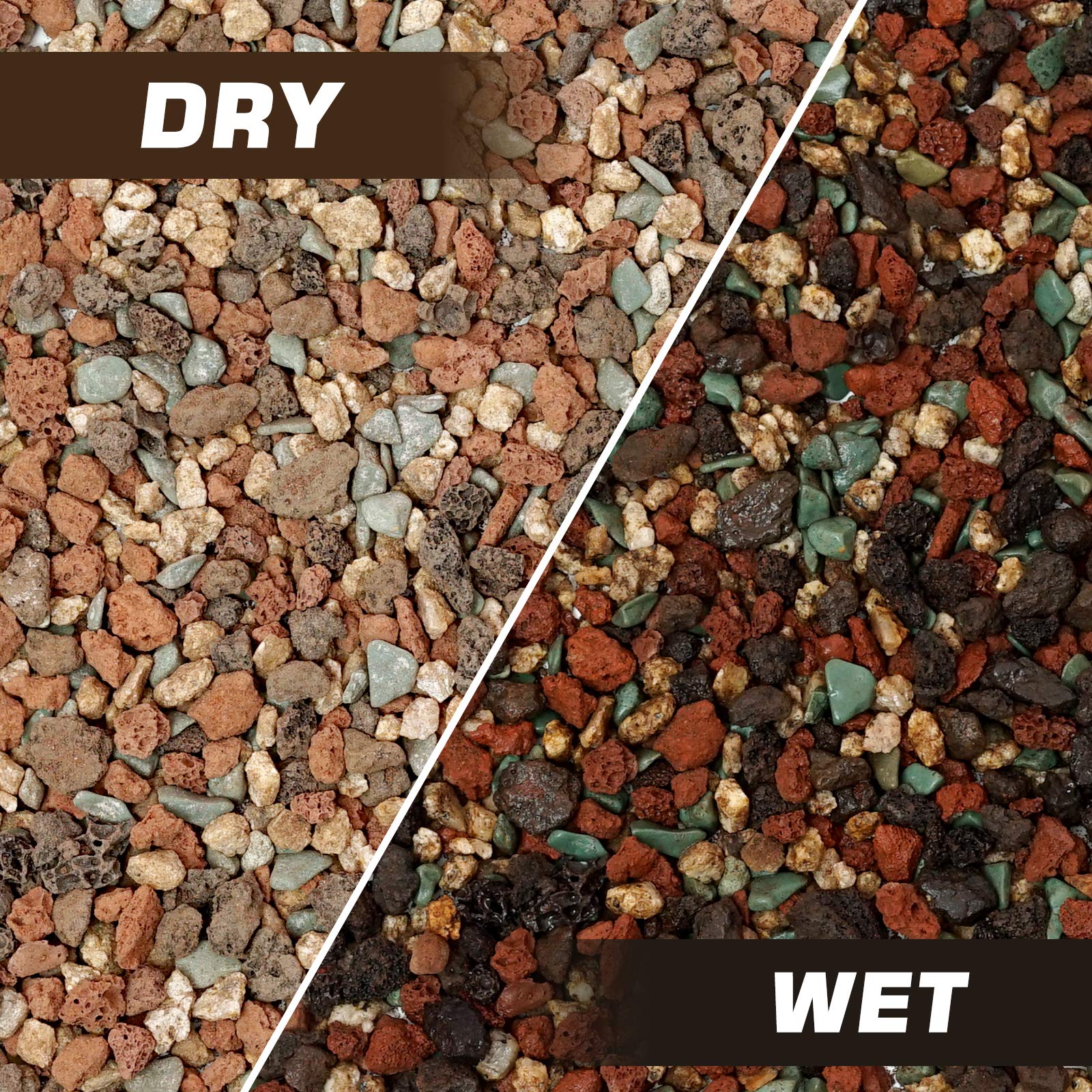 9.7lb Horticultural Lava Rock Pebbles - Natural Decorative Landscaping Stones, Pumice Soil Amendment for Succulents, Cactus, Bonsai | Terrarium, Fairy Garden, Vase Fillers, Top Dressing & Potting Mix Enhancer