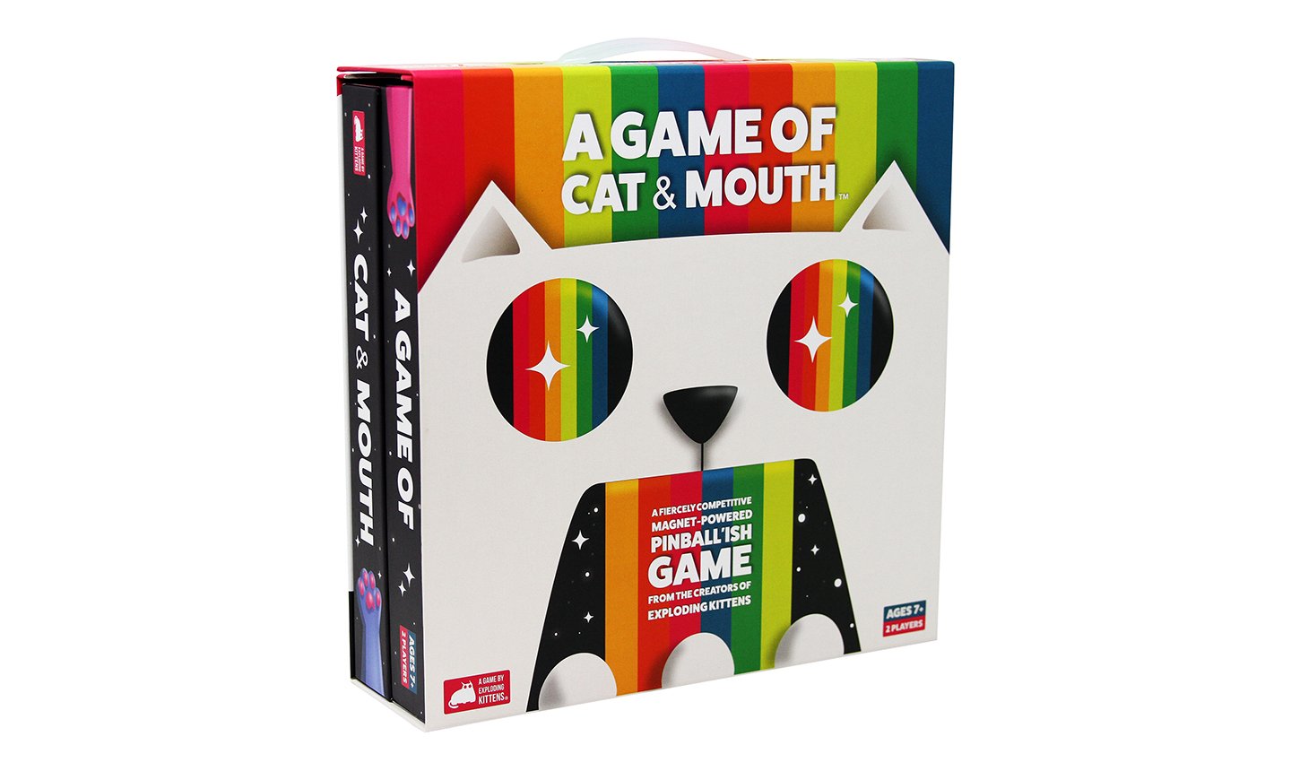 Cat & Mouth Interactive Cat Toy - Fun Game for Cats to Play and Hunt - Perfect for Indoor Play and Bonding with Your Feline Friend