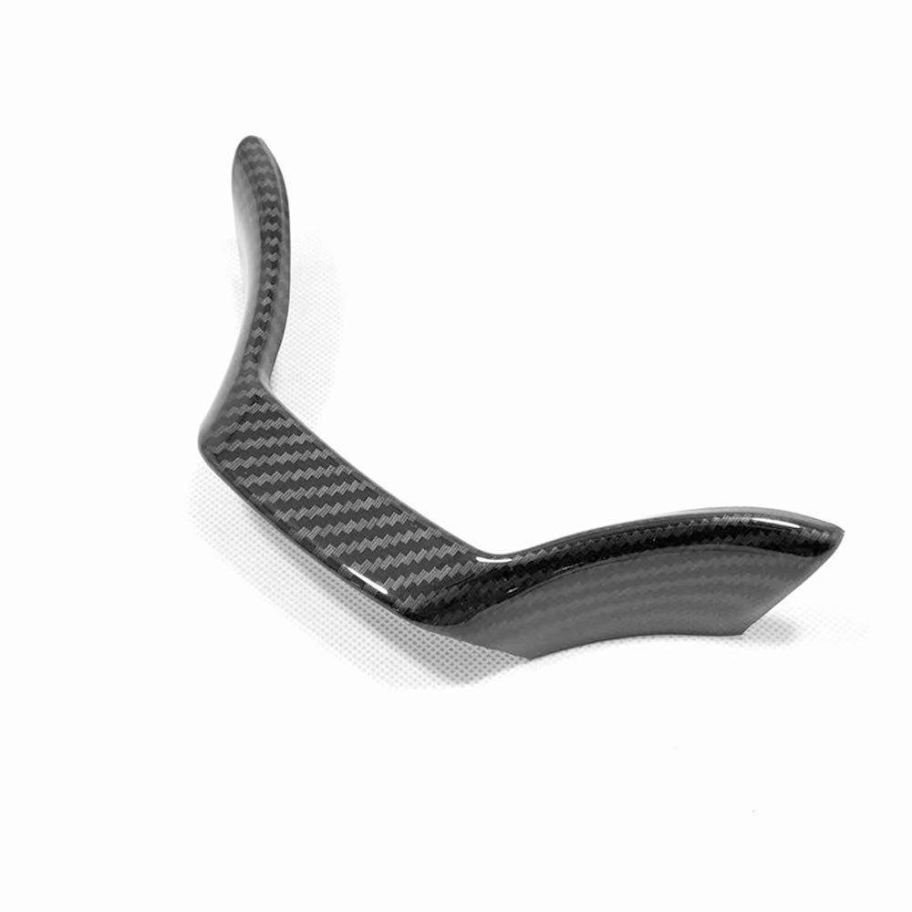 2018-2024 Lexus UX (ZA10) UX 200 & UX 250h U-Shaped Steering Wheel Trim - ABS Carbon Fiber Style Car Interior Accessory - Perfect for Customization & Luxury Upgrade