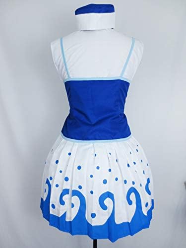 S-Class Mage Juvia Lockser Blue Cosplay Dress - Fairy Tail Anime Costume for Women (Size S) | Perfect for Halloween, Conventions & Cosplay Events
