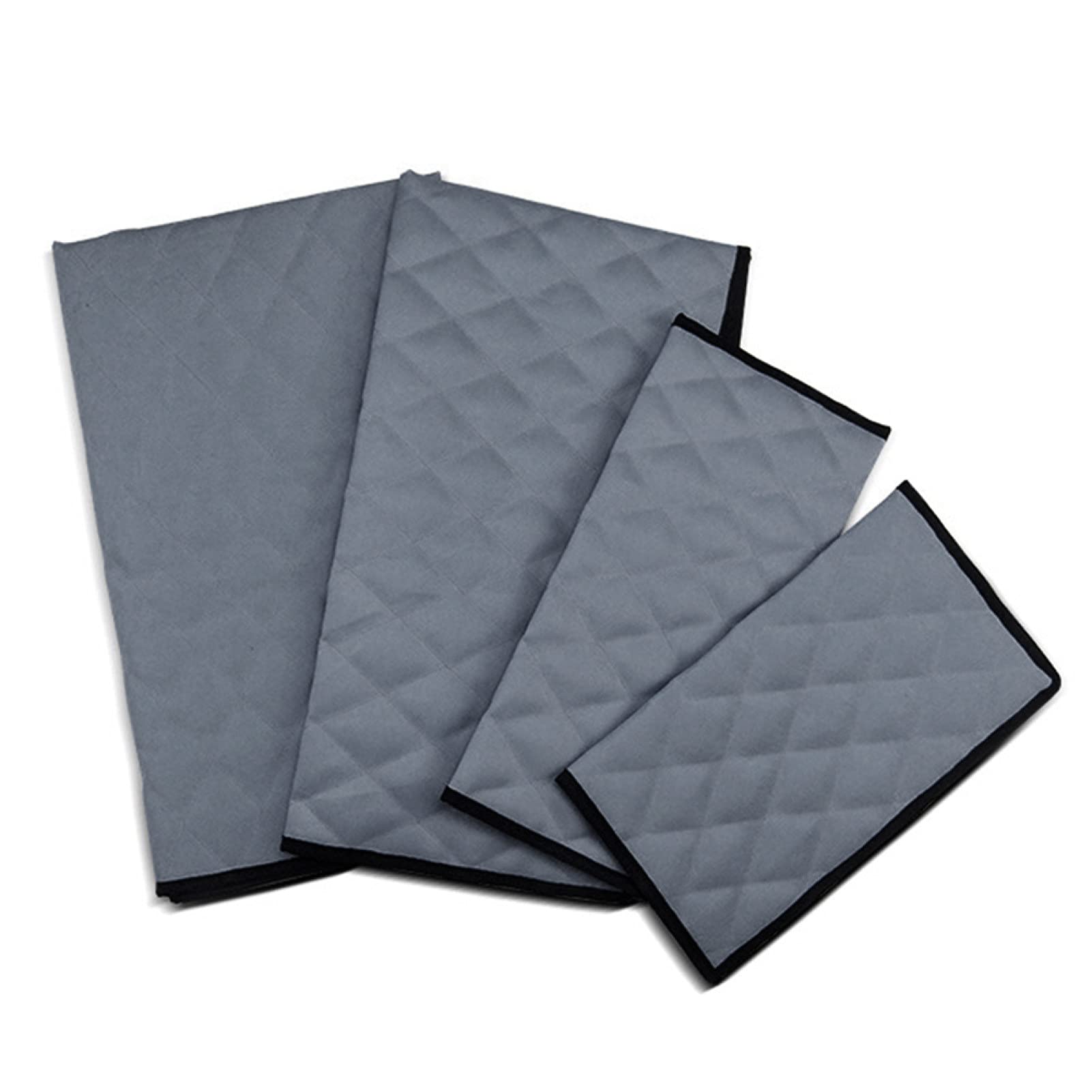 Cooling Pet Blanket for Dogs & Cats - Breathable Summer Dog Bed Mat, Portable Camping Blanket, Soft Sleeping Cushion for Indoor & Outdoor Use - Grey (Medium) | Perfect for Travel, Home, and Backyard Relaxation