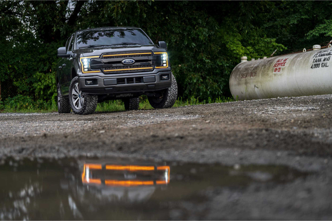 FORD F-150 (2018-2020) XB LED Headlights with White DRL - High Performance Replacement Headlights for Off-Road & Night Driving