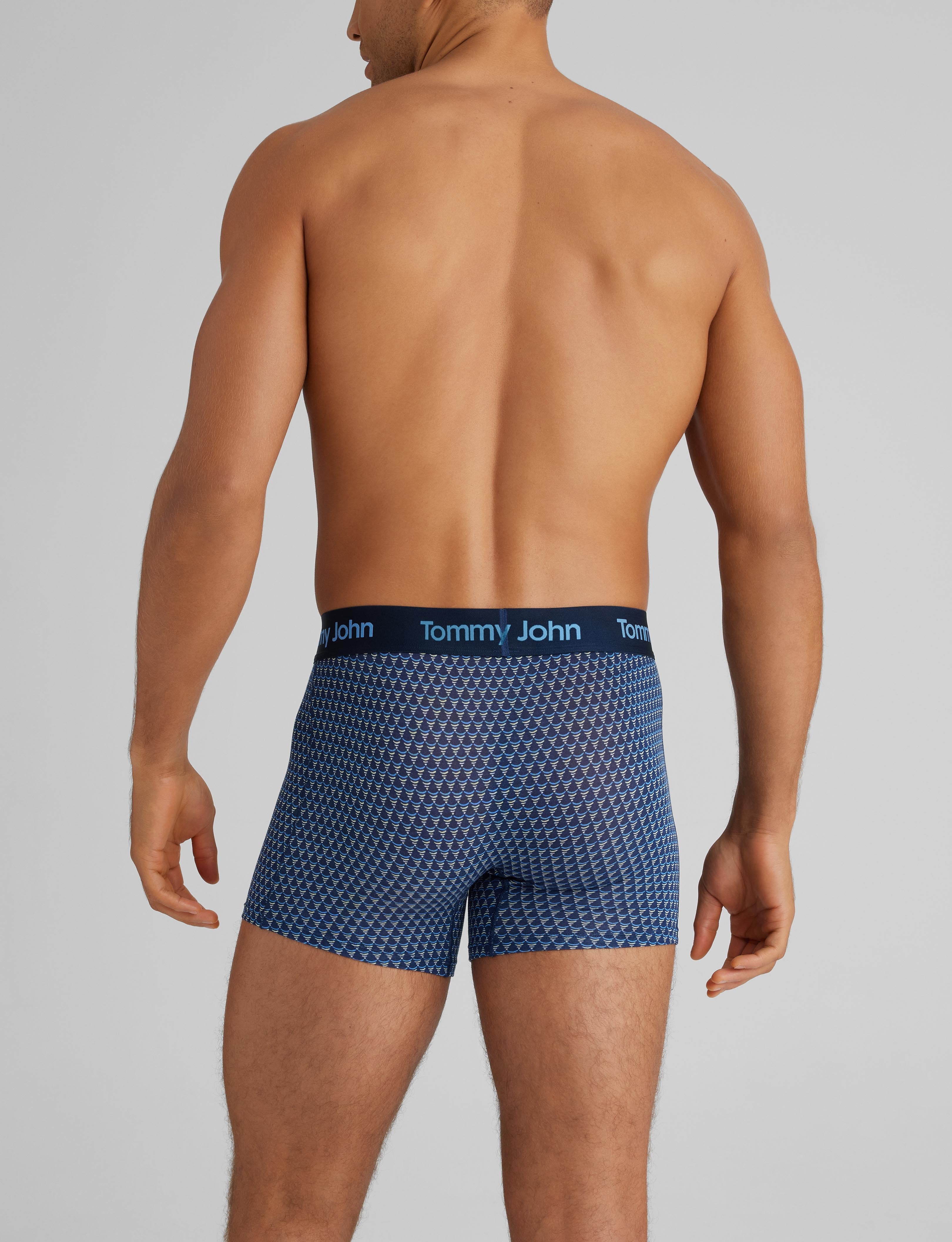 Second Skin Trunk 4 (6 Pack) - Ultra Comfortable Men's Underwear for All-Day Wear - Perfect for Workout, Travel & Everyday Use