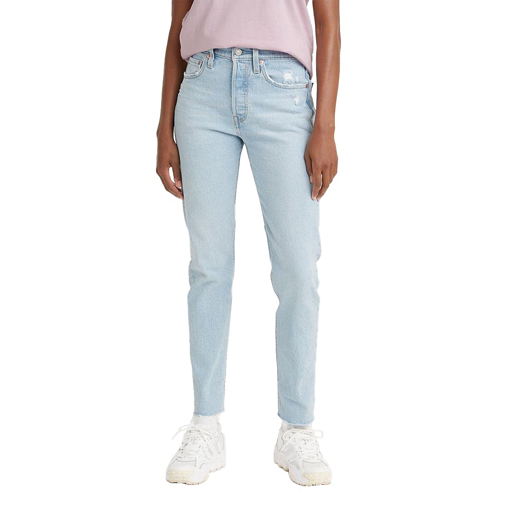 Levi's Women's Premium 501 Skinny Jeans - High Waist Stretch Denim Pants for Everyday Wear & Casual Outfits