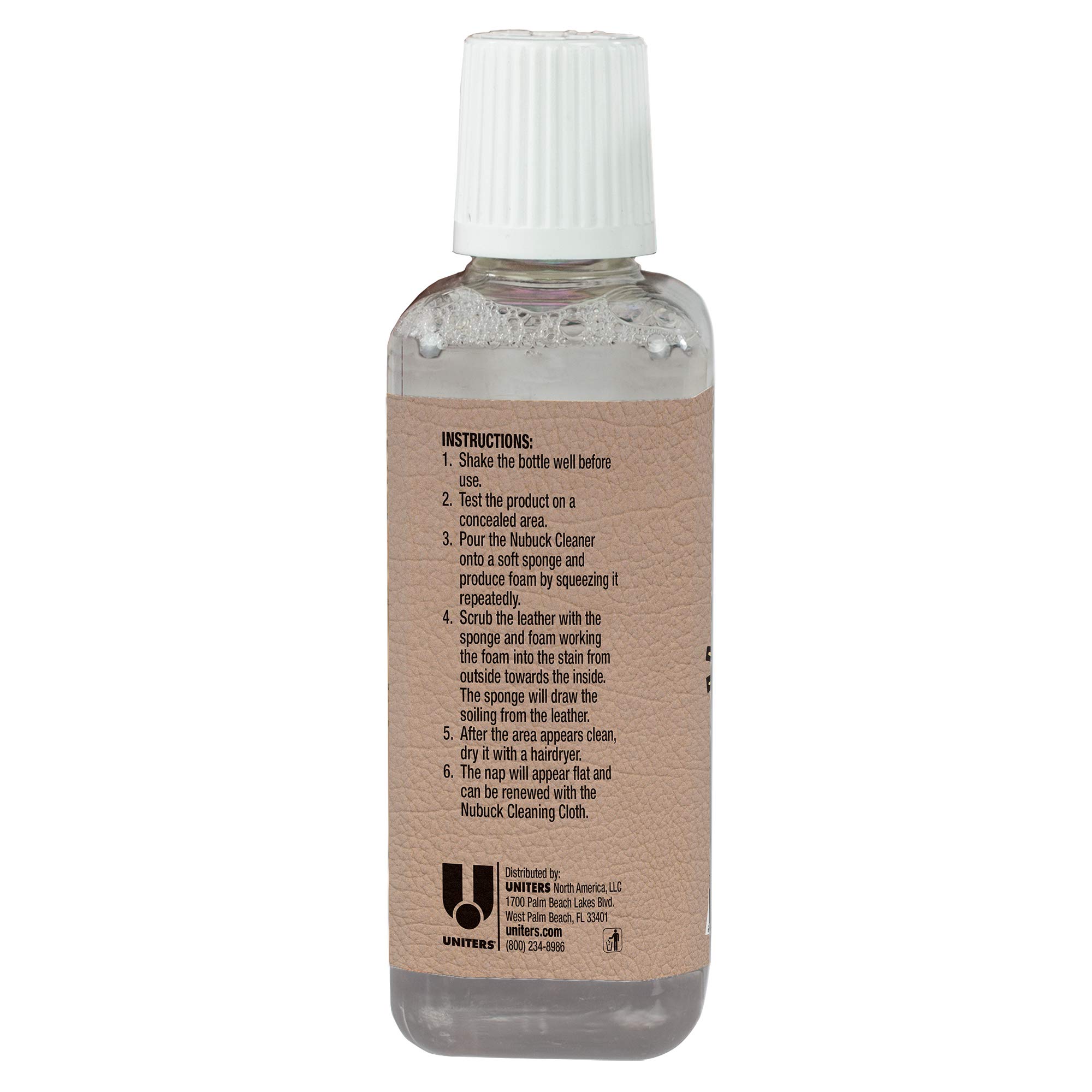 Leather Master Nubuck Cleaner 250ml - Premium Nubuck Leather Cleaner & Protector for Shoes, Bags & Furniture | Gentle Cleaning for Delicate Nubuck Leather