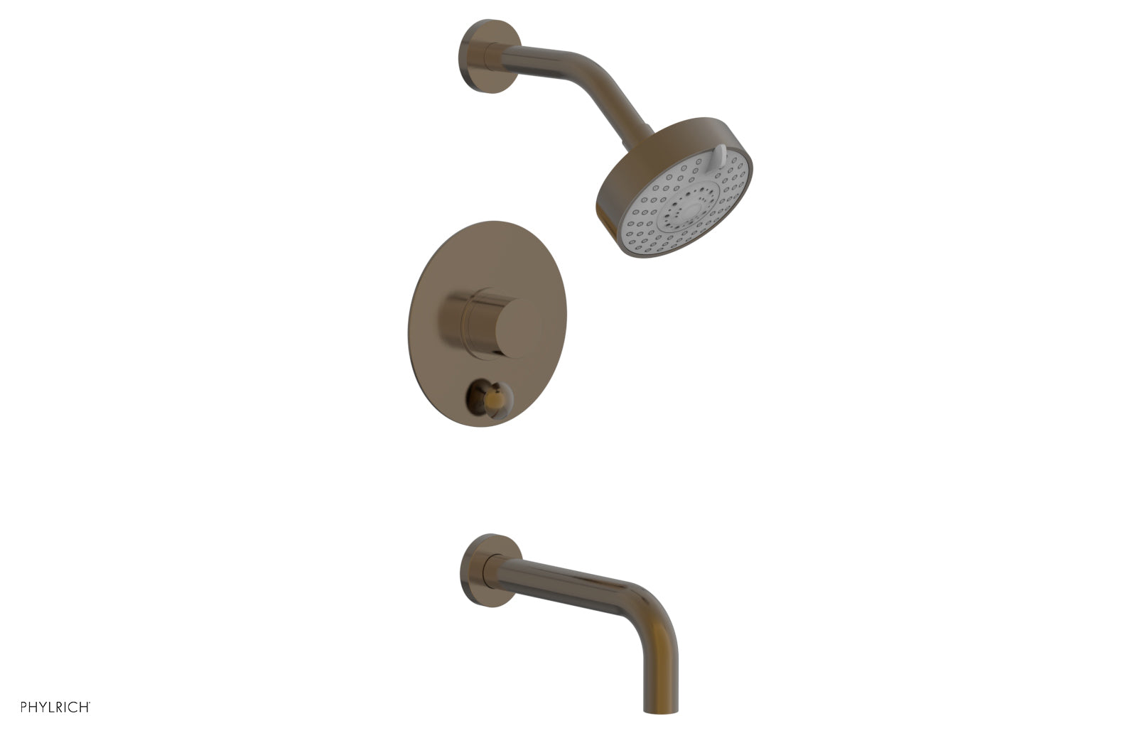BASIC II Pressure Balance Tub and Shower Faucet Set with 230 27 Trim - Perfect for Bathroom Renovation & Modern Home Upgrade