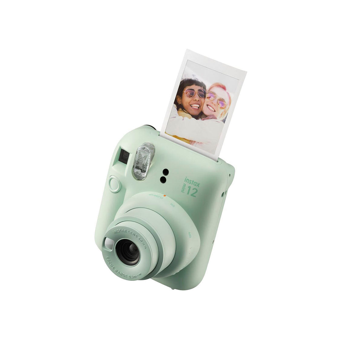 Fujifilm Instax Mini 12 Instant Camera in Green - Perfect for Travel, Parties & DIY Photo Albums