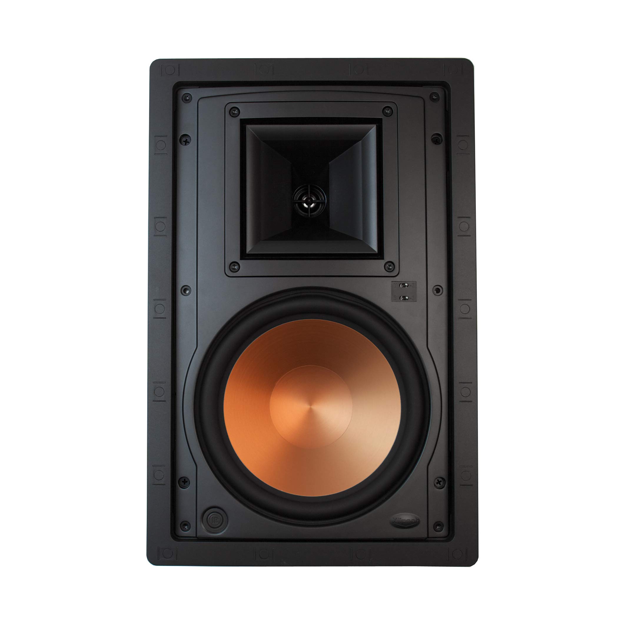 Klipsch R-5800-W II Premium In-Wall Speakers (4 Pack) - White | High-Quality Home Theater & Surround Sound System for Living Room, Bedroom & Home Cinema