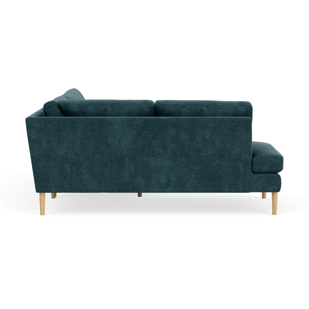 Astha Fabric Left Corner Sofa - Modern L-Shaped Sectional Couch for Living Room, Lounge & Small Spaces | Comfortable Home Furniture for Relaxing & Entertaining