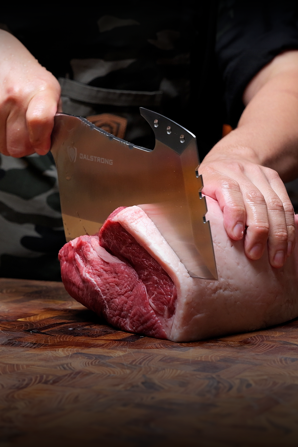 Dalstrong Valhalla Series Obliterator Cleaver Knife - High Carbon German Steel, Razor Sharp Blade for Professional Chefs & Home Cooking - Perfect for Meat Cutting, Chopping Vegetables & Outdoor Camping