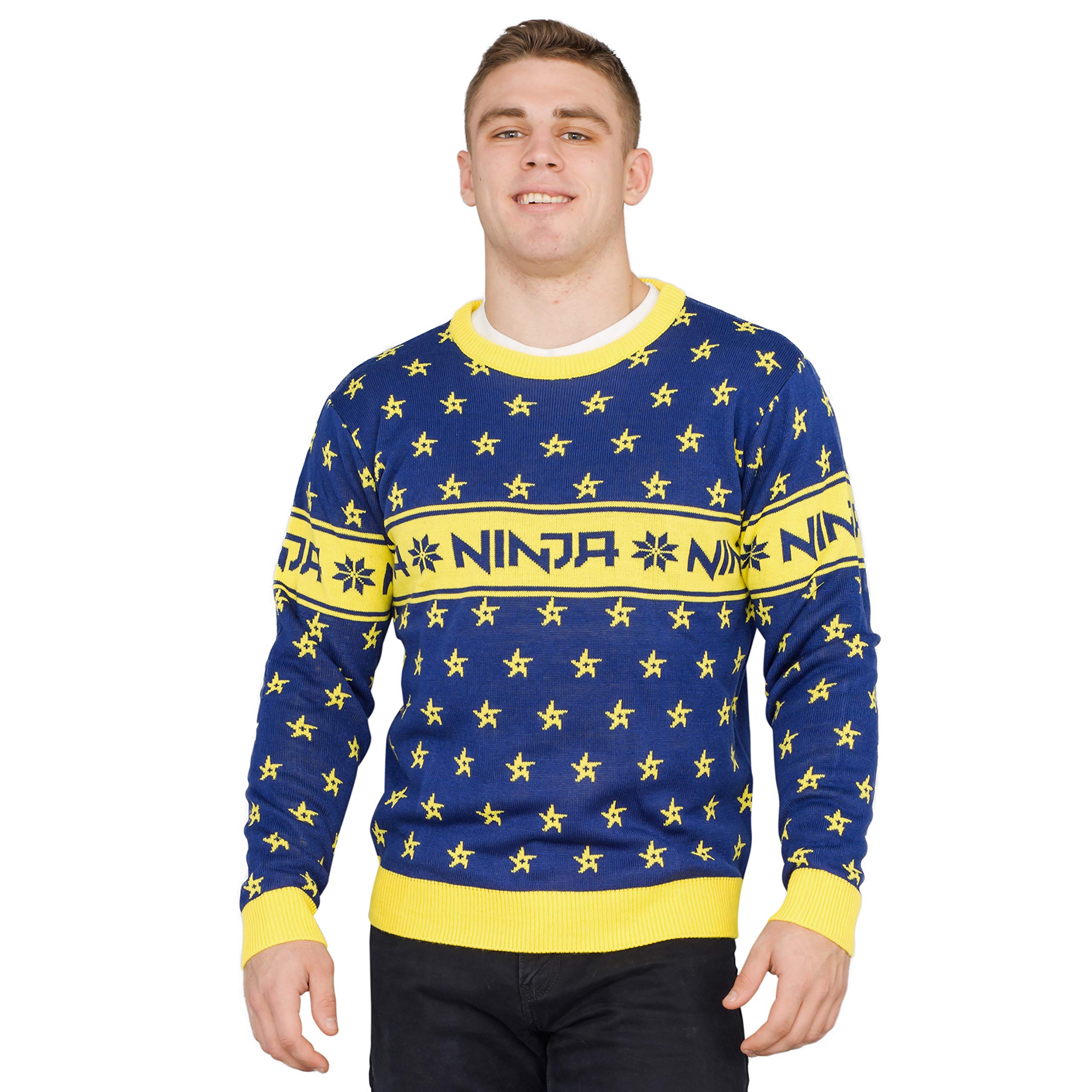 Ninja Video Game Streamer Shuriken Sweater - Trendy Gamer Hoodie for Twitch Streaming & Cosplay