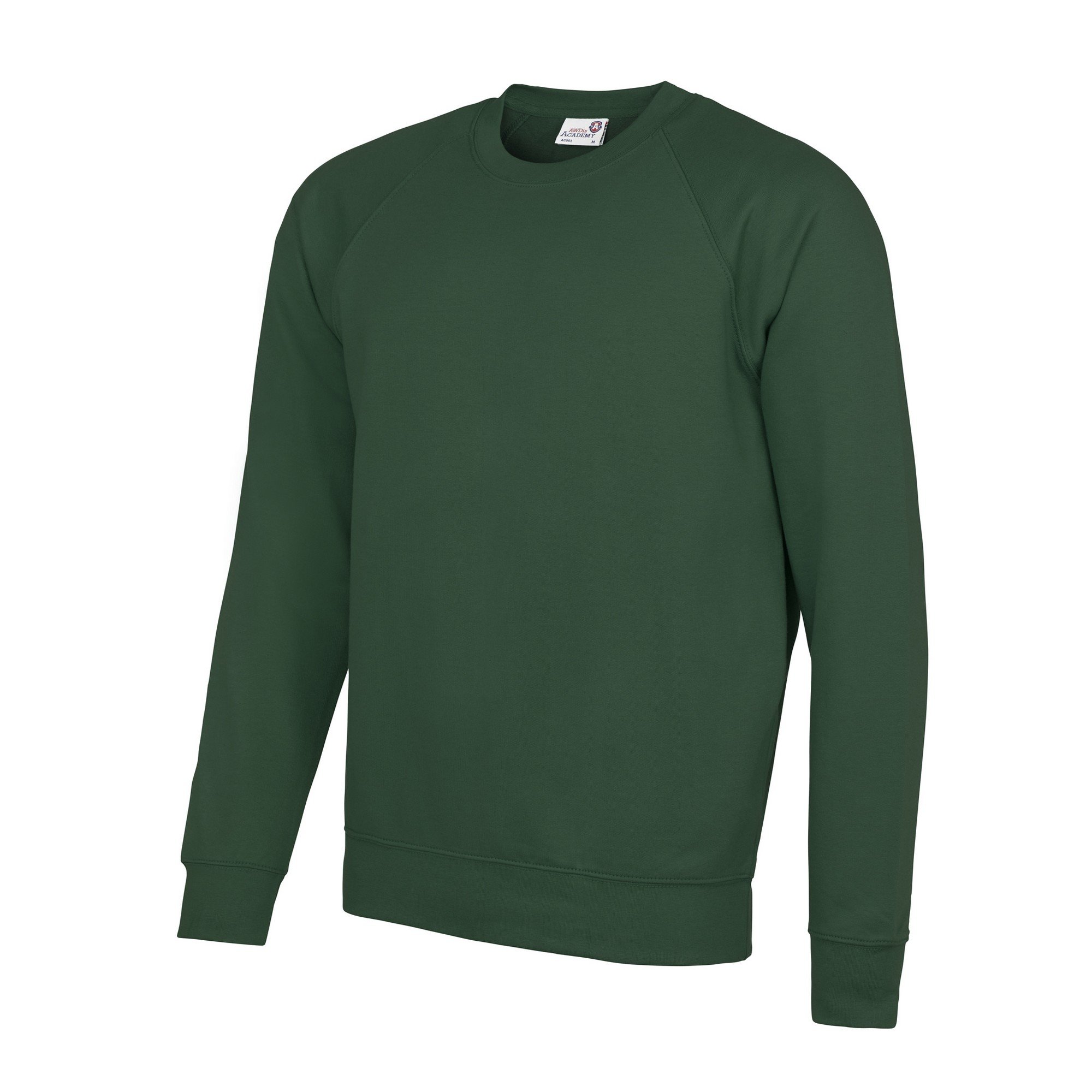 Awdis Academy Kids Crew Neck Raglan Sweatshirt - Comfortable School Uniform for Boys & Girls - Perfect for Class, Sports & Everyday Wear