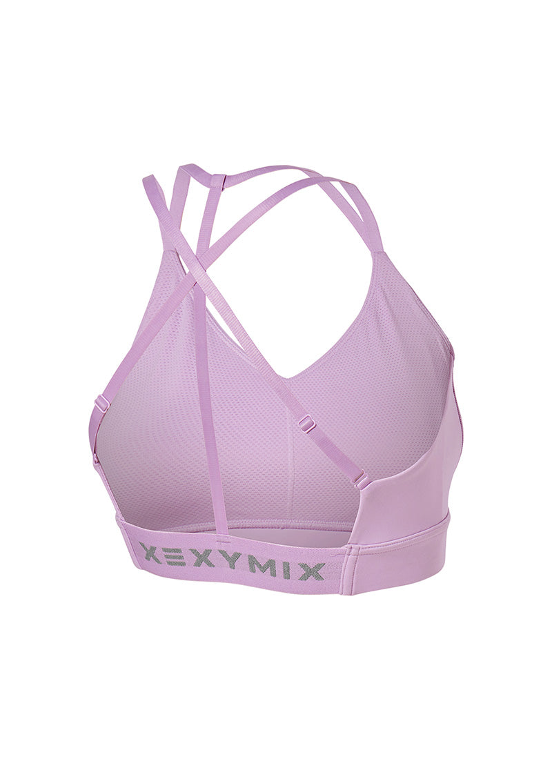 360N 2-Way Strap Black Label Sports Bra - Adjustable Support for Yoga, Running & Workouts