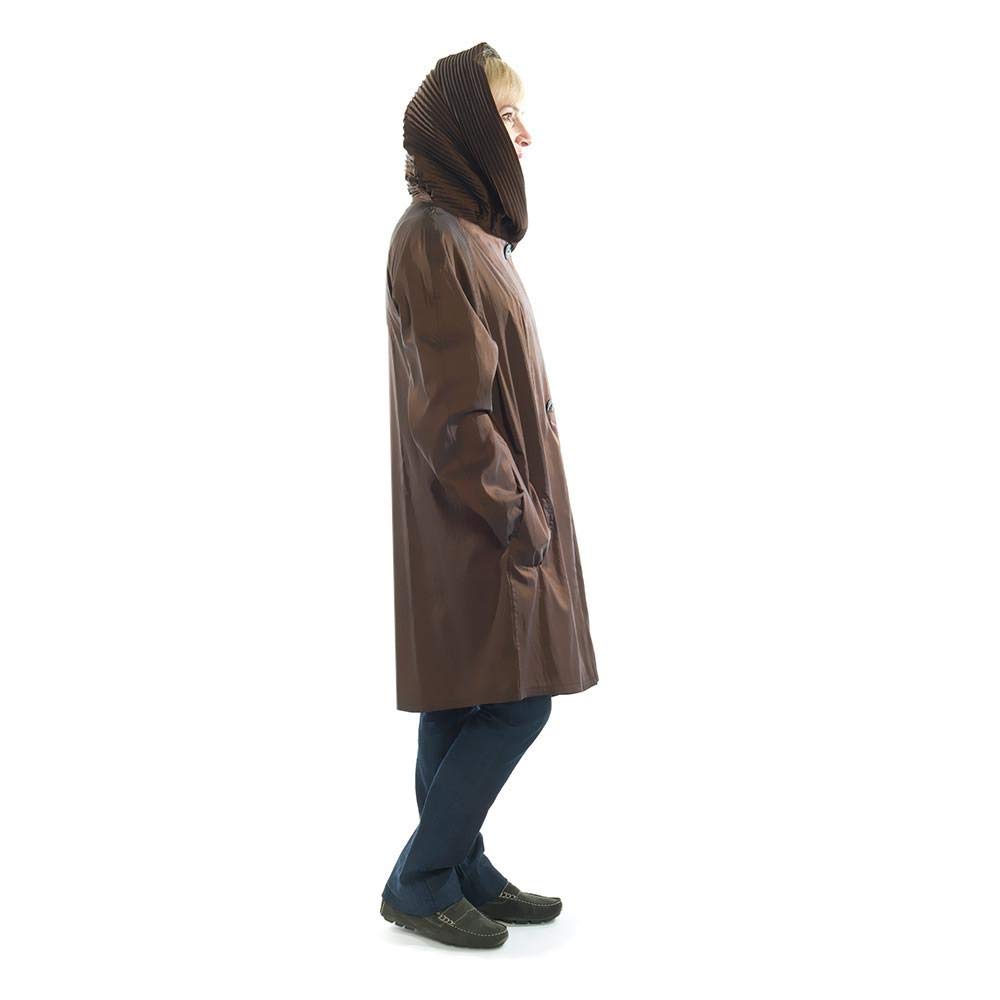 Stylish Donatella Short Raincoat for Women - Waterproof Travel Jacket for Outdoor Adventures & Commuting