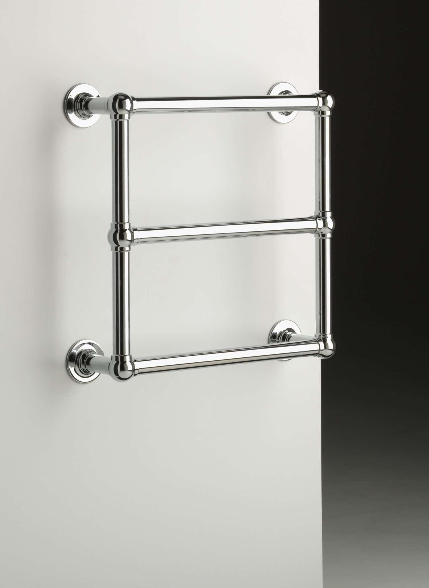 Sterlingham Stourton 3-Rail Wall Mount Hardwired Towel Warmer - 22