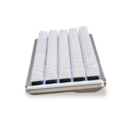 Ajazz ZN 68-Key Mechanical Gaming Keyboard with Cherry MX Switches - Bluetooth 3.0 & Wired Dual Mode for PC, Mac, Gaming & Office Use