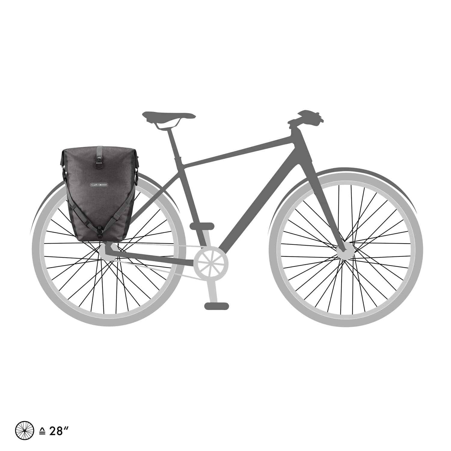 **Ortlieb Back-Roller Plus Waterproof Bike Pannier Bag - Quick Lock 2.1 System - Pair for Commuting & Bicycle Touring**    (Note: This optimized title includes keywords like 