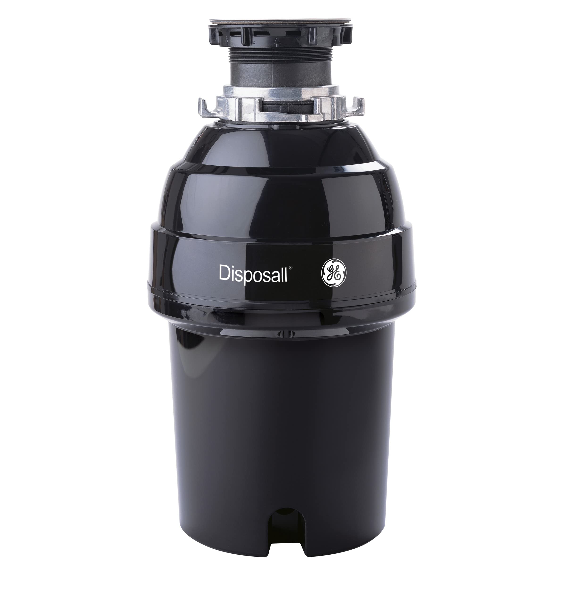 GE Continuous Feed Deluxe 1 HP Garbage Disposal with 2800 RPM - Heavy Duty Food Waste Disposer for Meat, Bones & Fruit Pits - Easy Install Kit Included - Perfect for Kitchen Sink & Daily Cooking Waste Disposal