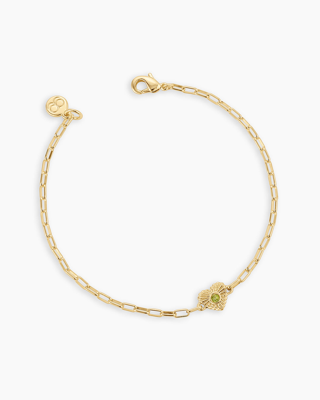 Birthstone Heart Bracelet - Personalized Sterling Silver Charm Bracelet for Women | Perfect Gift for Mother's Day, Valentine's Day & Anniversaries | Elegant Jewelry for Everyday Wear & Special Occasions