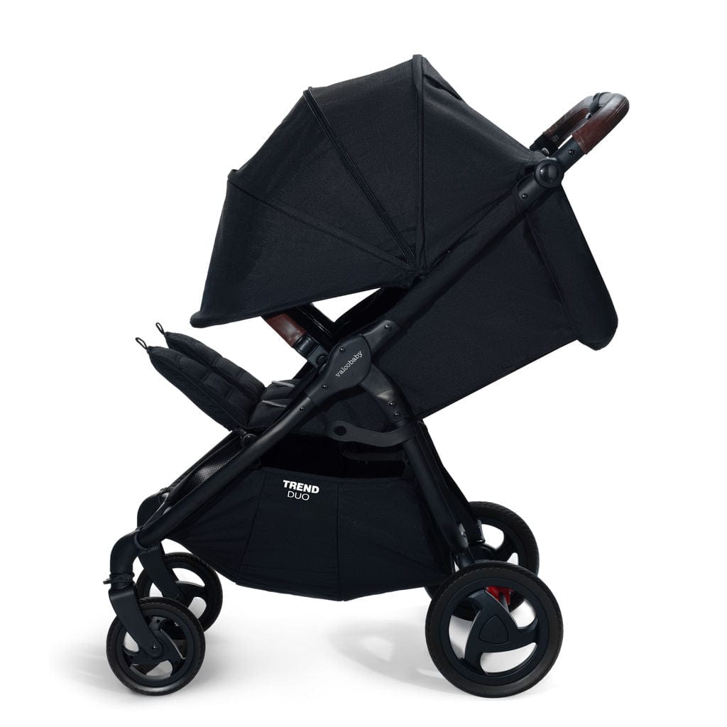 Valco Baby Duo Trend Double Stroller - Lightweight Compact Side by Side Stroller for Twins & Toddlers | Perfect for Shopping, Travel & Outdoor Adventures