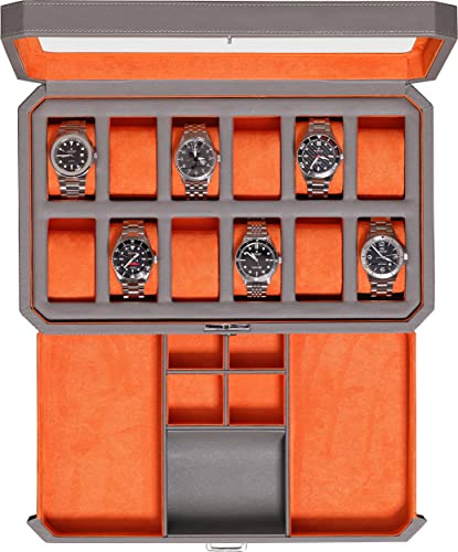 Grey/Orange