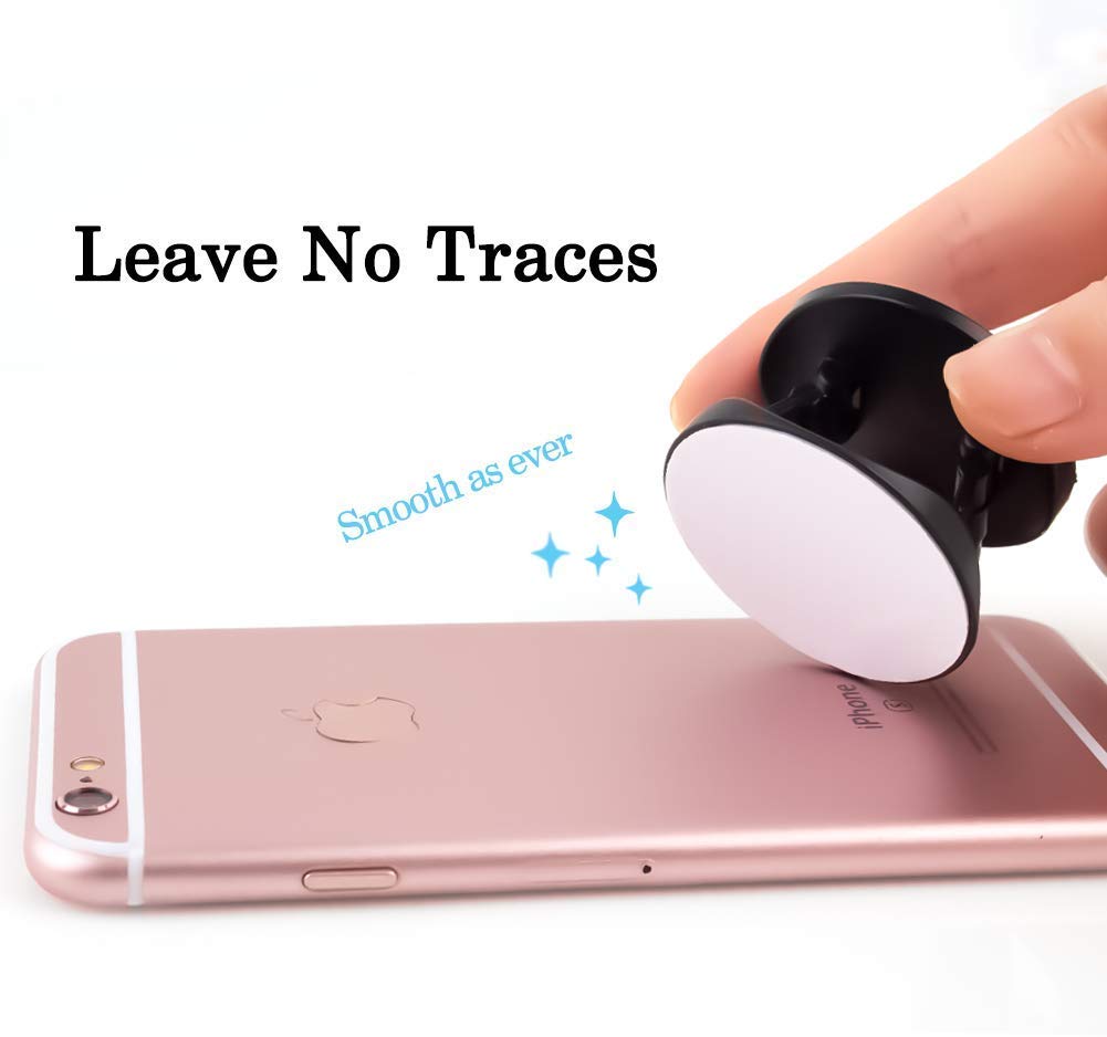 3 Pack Multifunction Phone Stand & Finger Grip Holder - Pink Watercolor Marble Design, Foldable Kickstand for Smartphones & Tablets - Perfect for Desk, Bed, Travel & Hands-Free Viewing