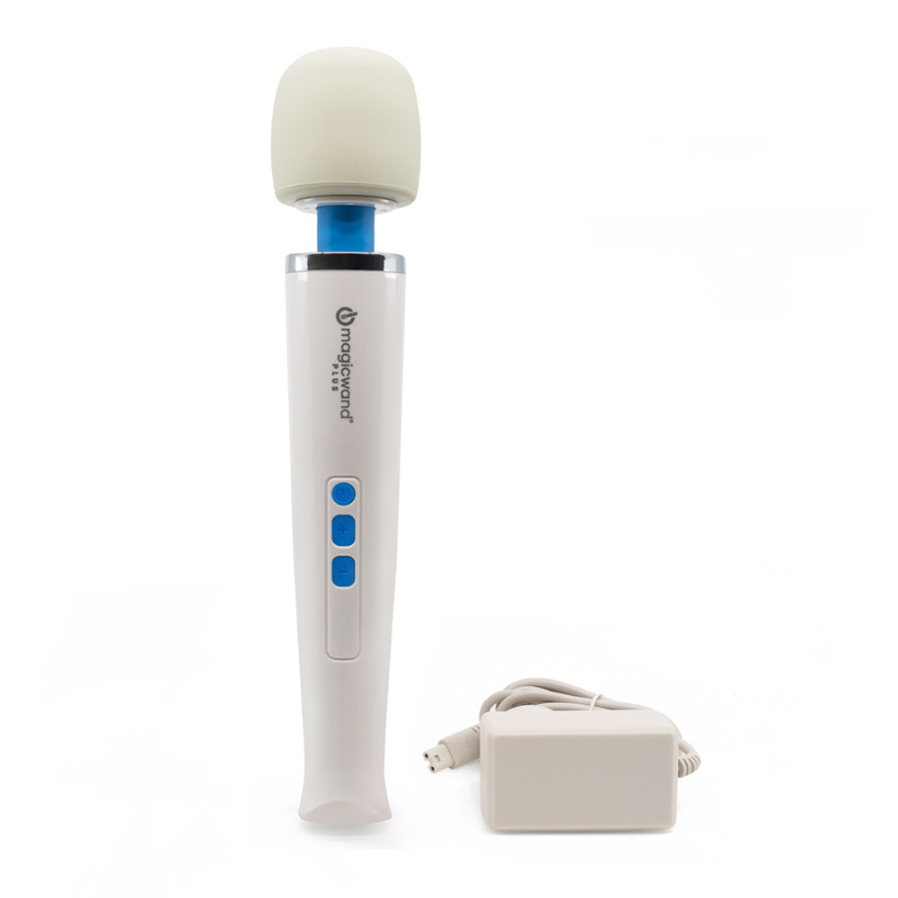 Hitachi Magic Wand Plus - Powerful Plug-In Vibrating Massager for Muscle Relaxation & Stress Relief - Perfect for Home Spa & Personal Wellness