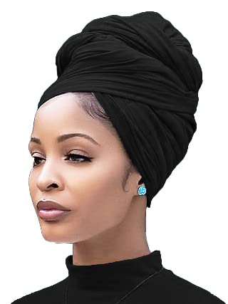 1-black Headwrap
