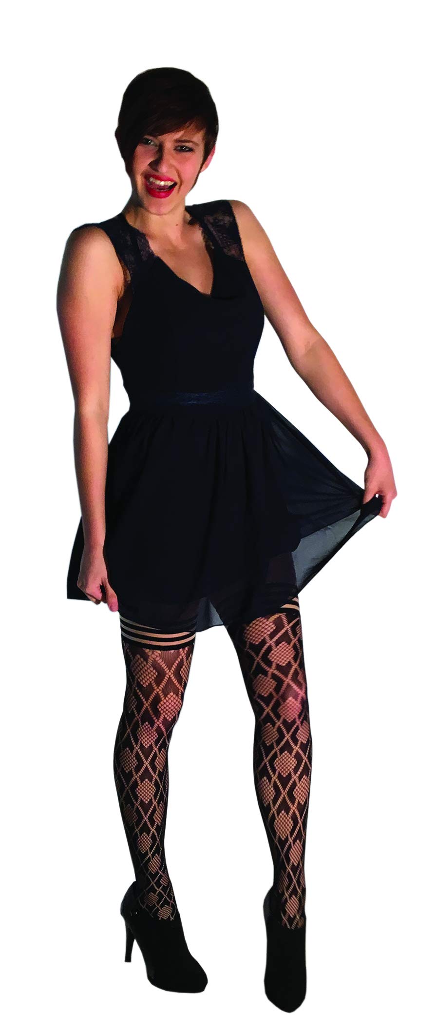 Kix'ies Women's Thigh High Stockings - Comfortable Maternity Lingerie & Pantyhose for Pregnancy | Perfect for Work, Date Night & Special Occasions