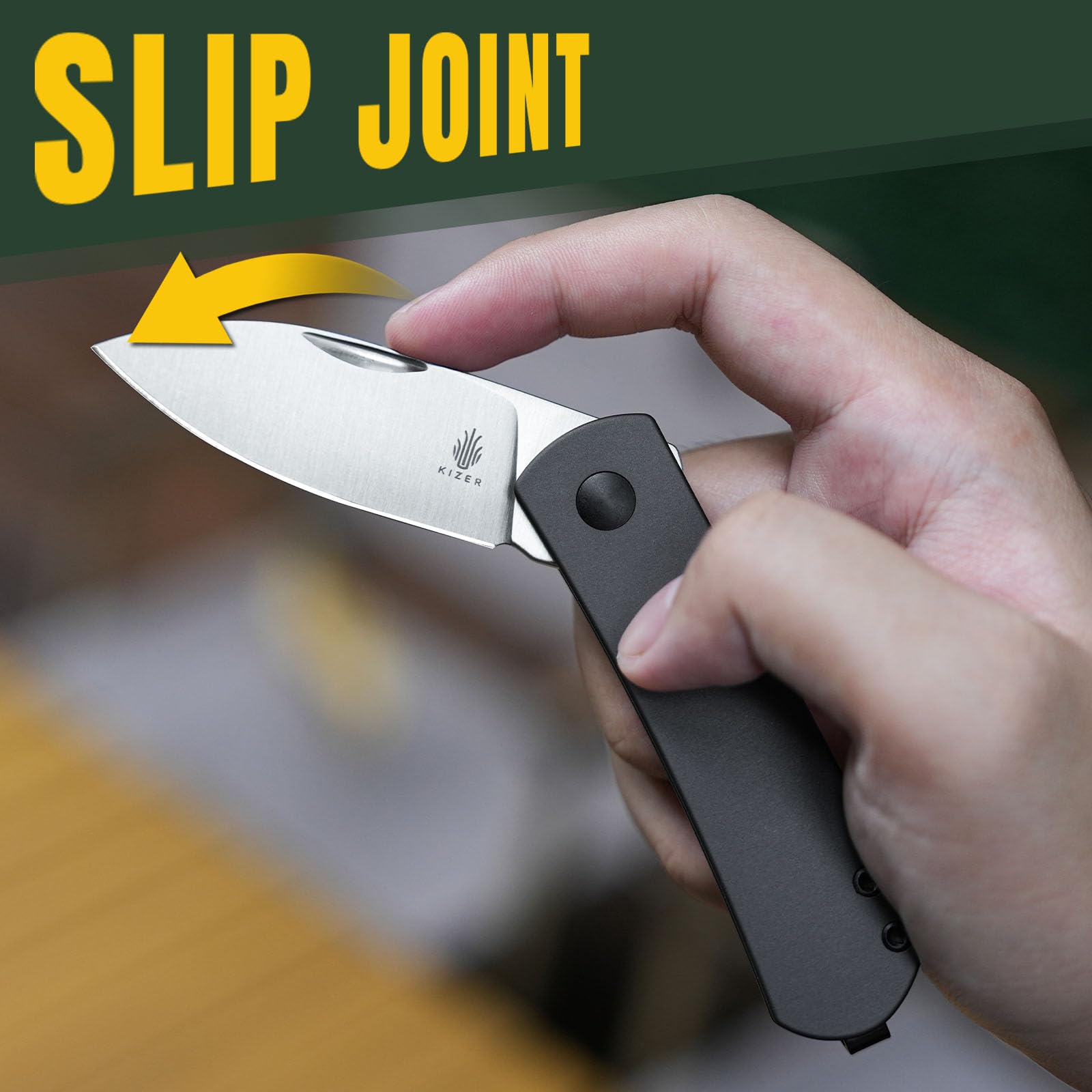 Kizer Yorkie Pocket Knife - 2.58