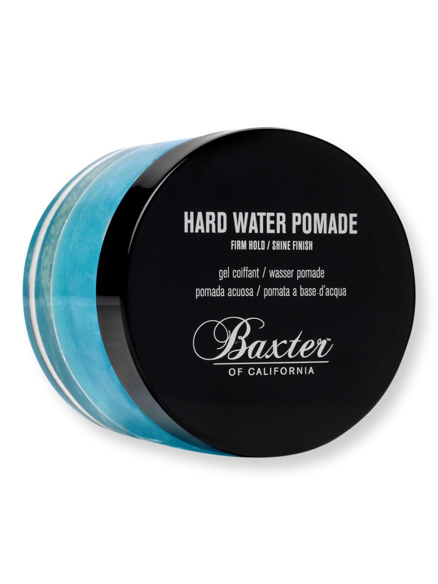 Baxter of California Hard Water Pomade for Men - Strong Hold Styling Wax for Thick Hair - Perfect for Fades, Undercuts & Classic Hairstyles