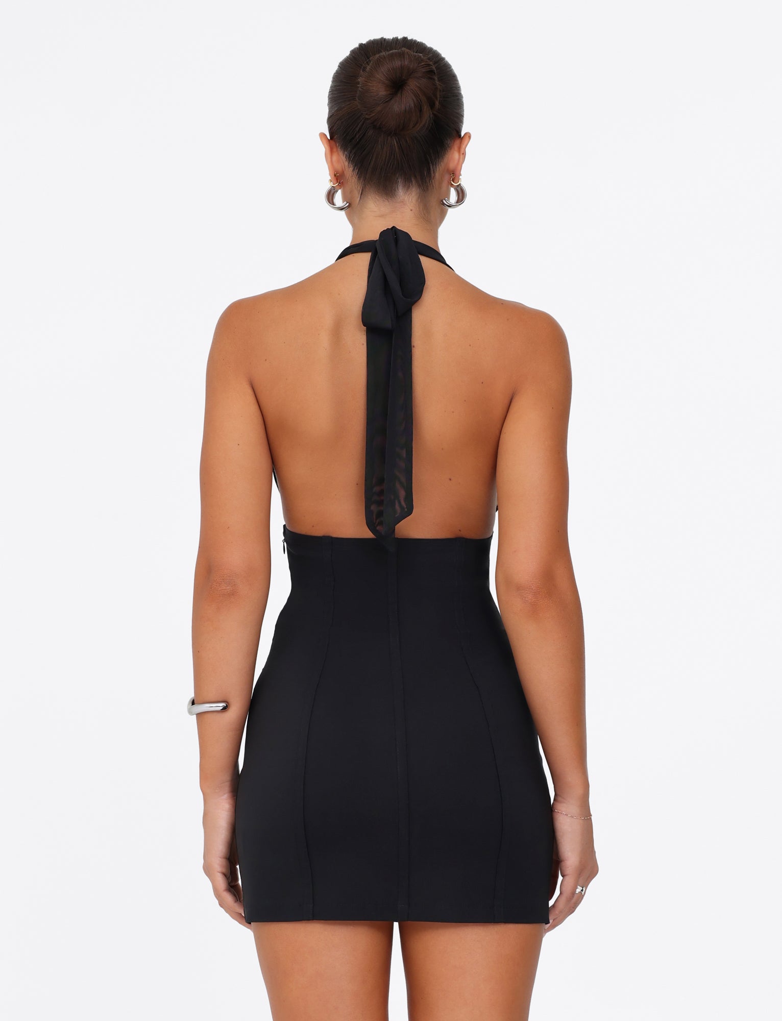 JanEce Mini Dress for Women - Elegant Black Party Dress for Night Out, Cocktail, Date Night & Special Occasions