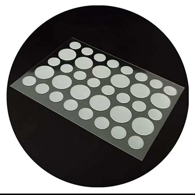 72 Count Invisible Hydrocolloid Acne Pimple Patches - 8mm & 12mm Sizes for Face & Body | Clear Blemish Treatment for Overnight Healing | Perfect for Teens & Adults with Sensitive Skin