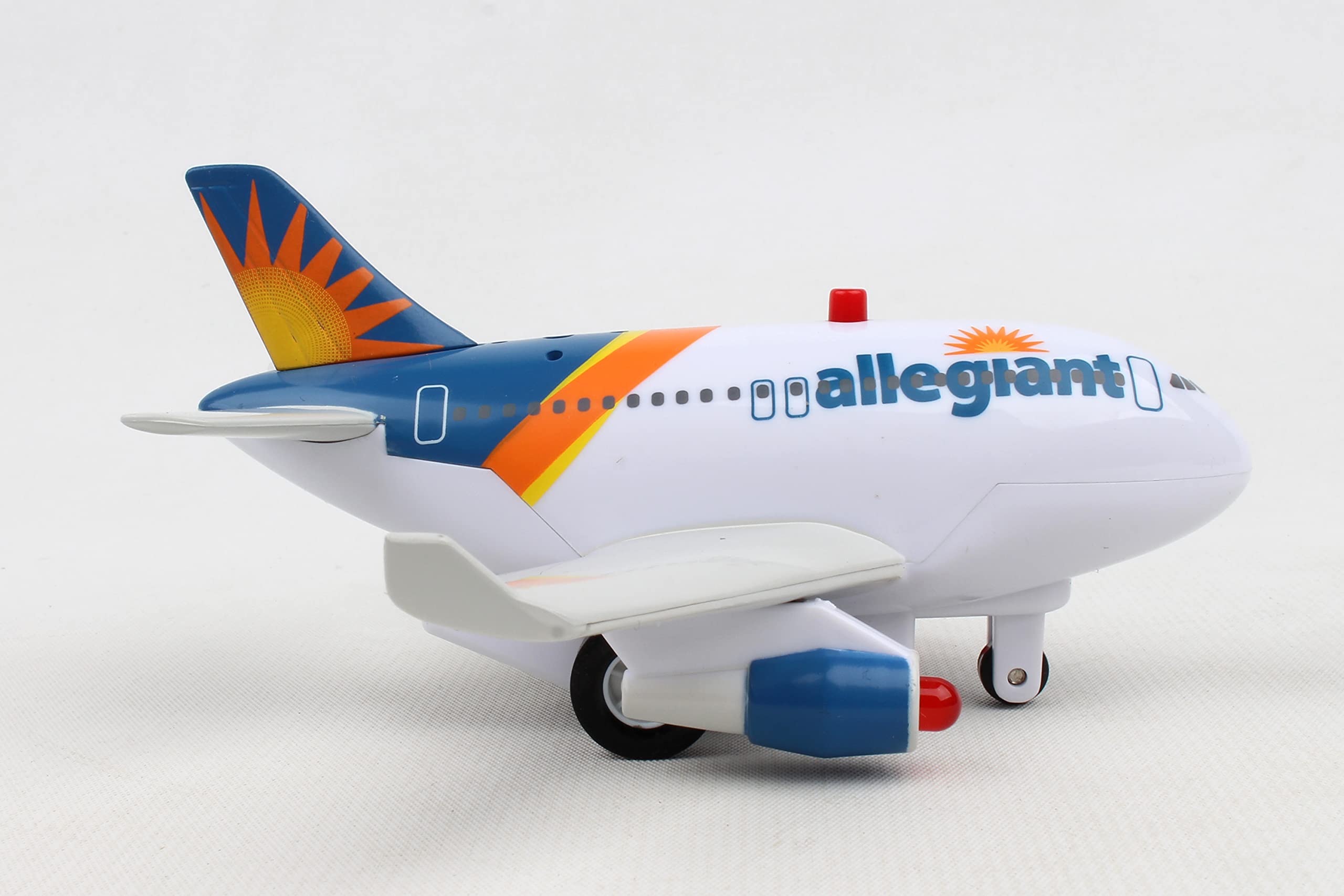 DARON Allegiant Pullback Toy Plane with Lights & Sounds - Fun Airplane Toy for Kids, Great Gift for Boys & Girls Ages 3+ | Pretend Play, Birthday Party Favor, Travel Companion