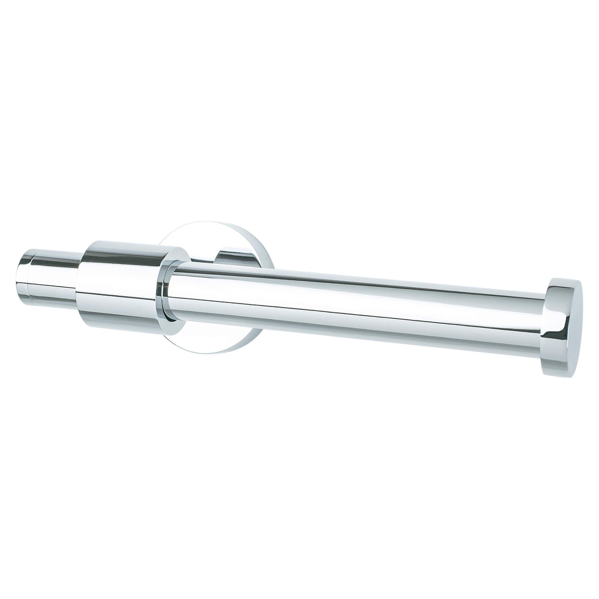 Polished Chrome Toilet Paper Holder - Modern Bathroom Tissue Roll Stand for Home, Hotel & Office Use