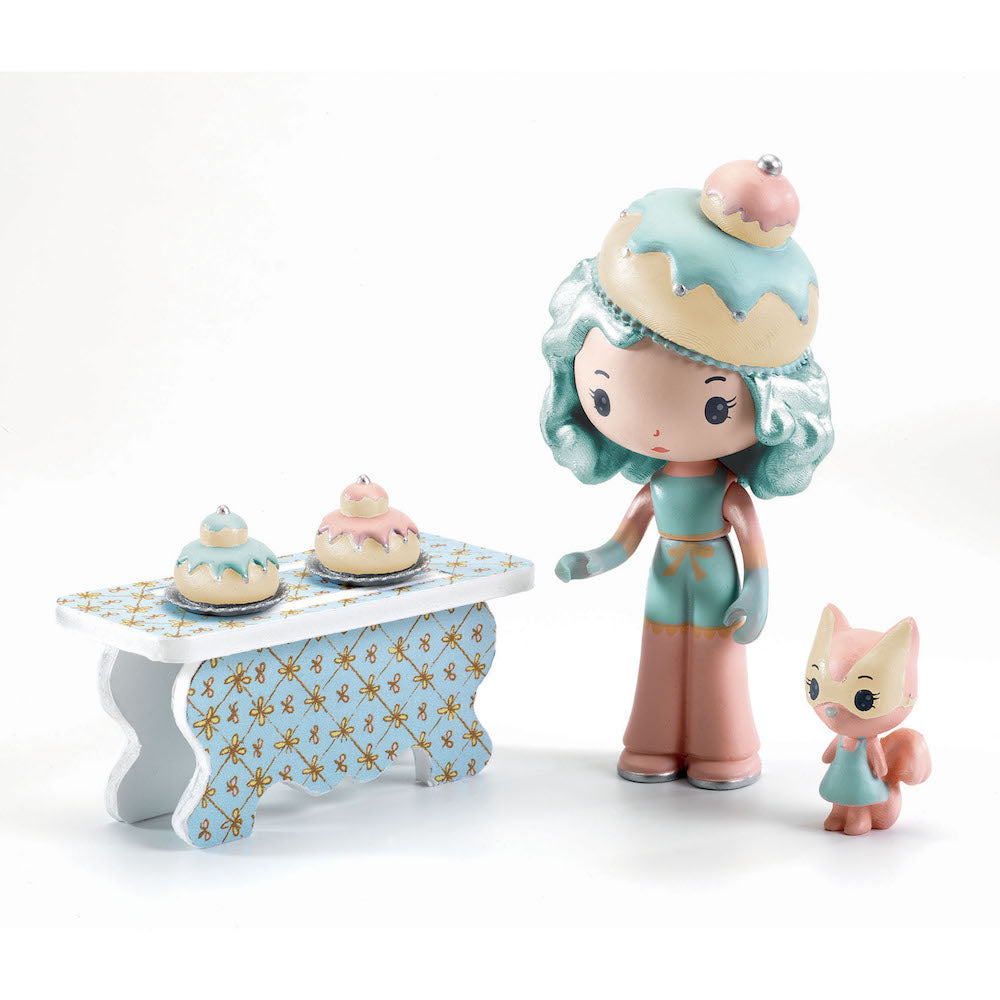 DJECO Tinyly Charlie Tiny Shop - Miniature Pretend Play Store for Kids - Perfect for Imaginative Play & Role-Playing Games at Home