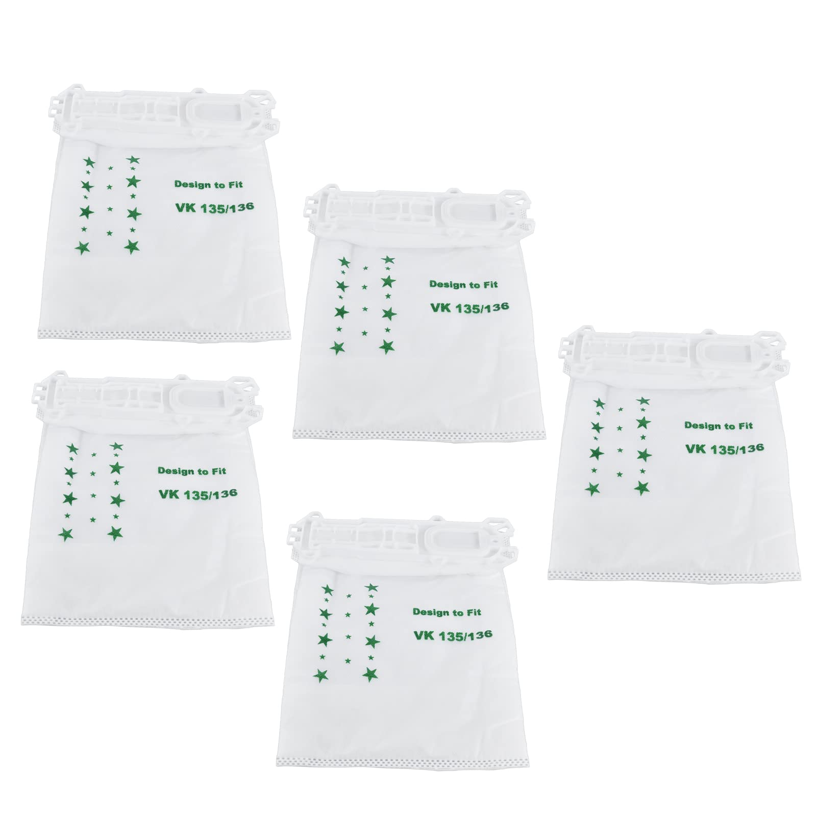 FUIK Vacuum Cleaner Dust Bags - Premium Replacement Bags for Home, Bedroom & Office - Strong & Durable for Efficient Cleaning - Perfect for Upright & Canister Vacuums