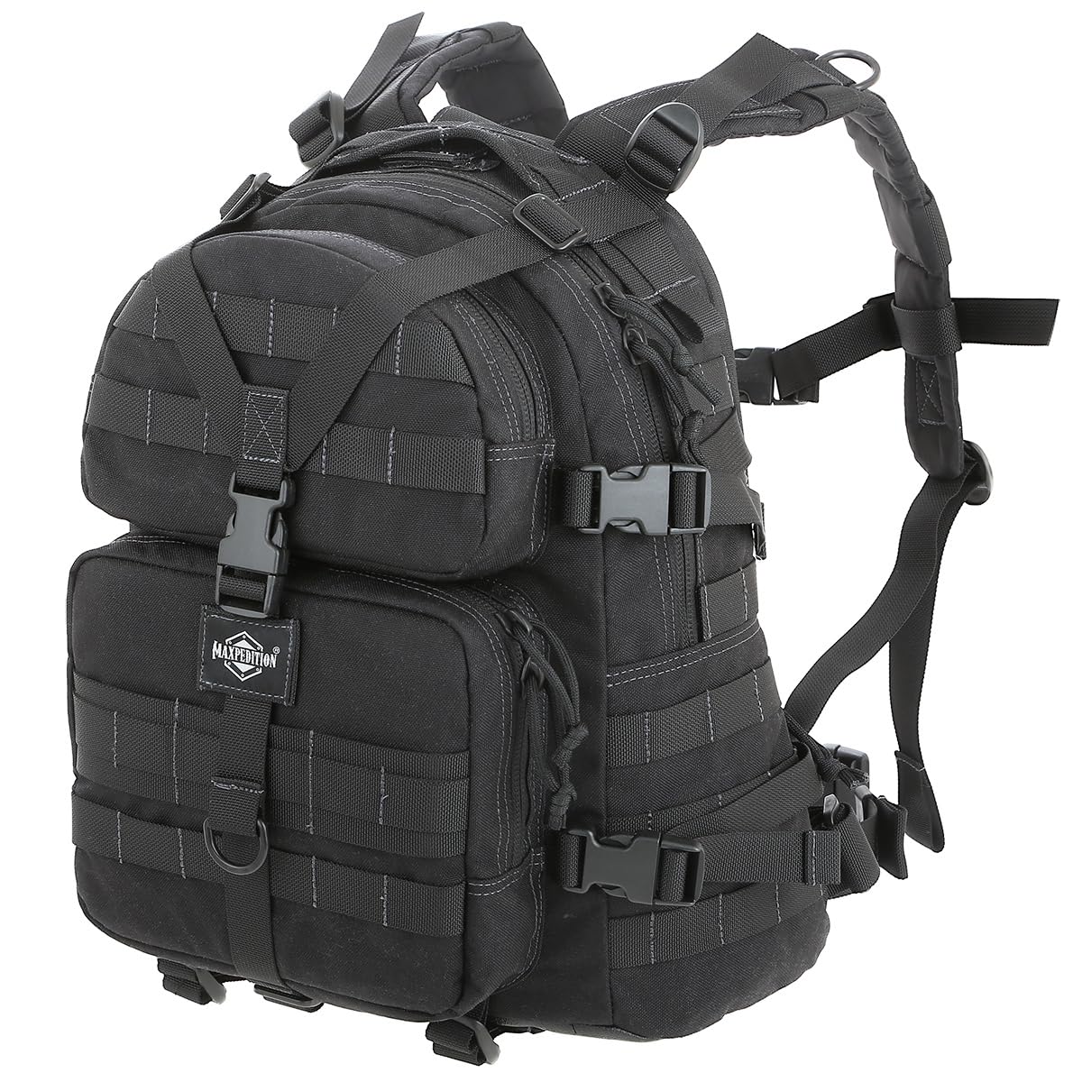 MAXPEDITION Condor-II Tactical Backpack - Durable Military-Grade Rucksack for Hiking, Camping & Outdoor Adventures | Water-Resistant & Multi-Pocket Design