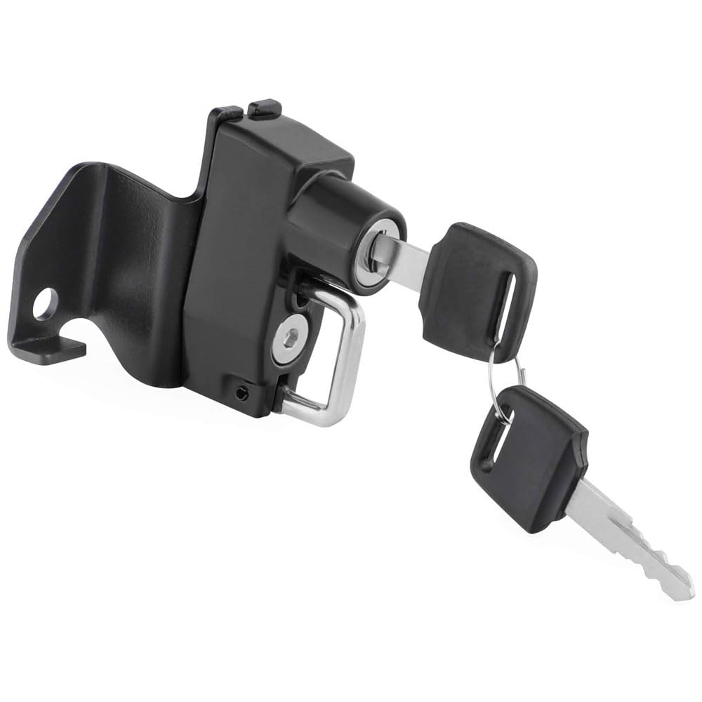 Motorcycle Helmet Lock - Aluminum Mounting Hook for Kawasaki Vulcan S 650 (2015-2021) | Secure Helmet Storage for Parking & Riding Accessories