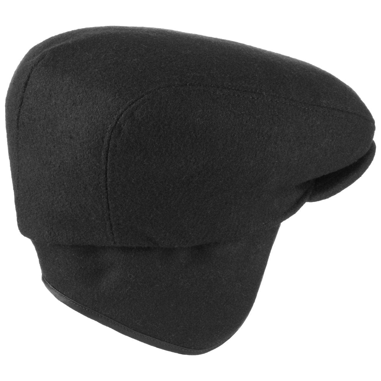 Lierys Warm Winter Teflon Flat Cap with Earflaps - Waterproof & Windproof Beanie for Men & Women - Perfect for Skiing, Snowboarding & Outdoor Activities
