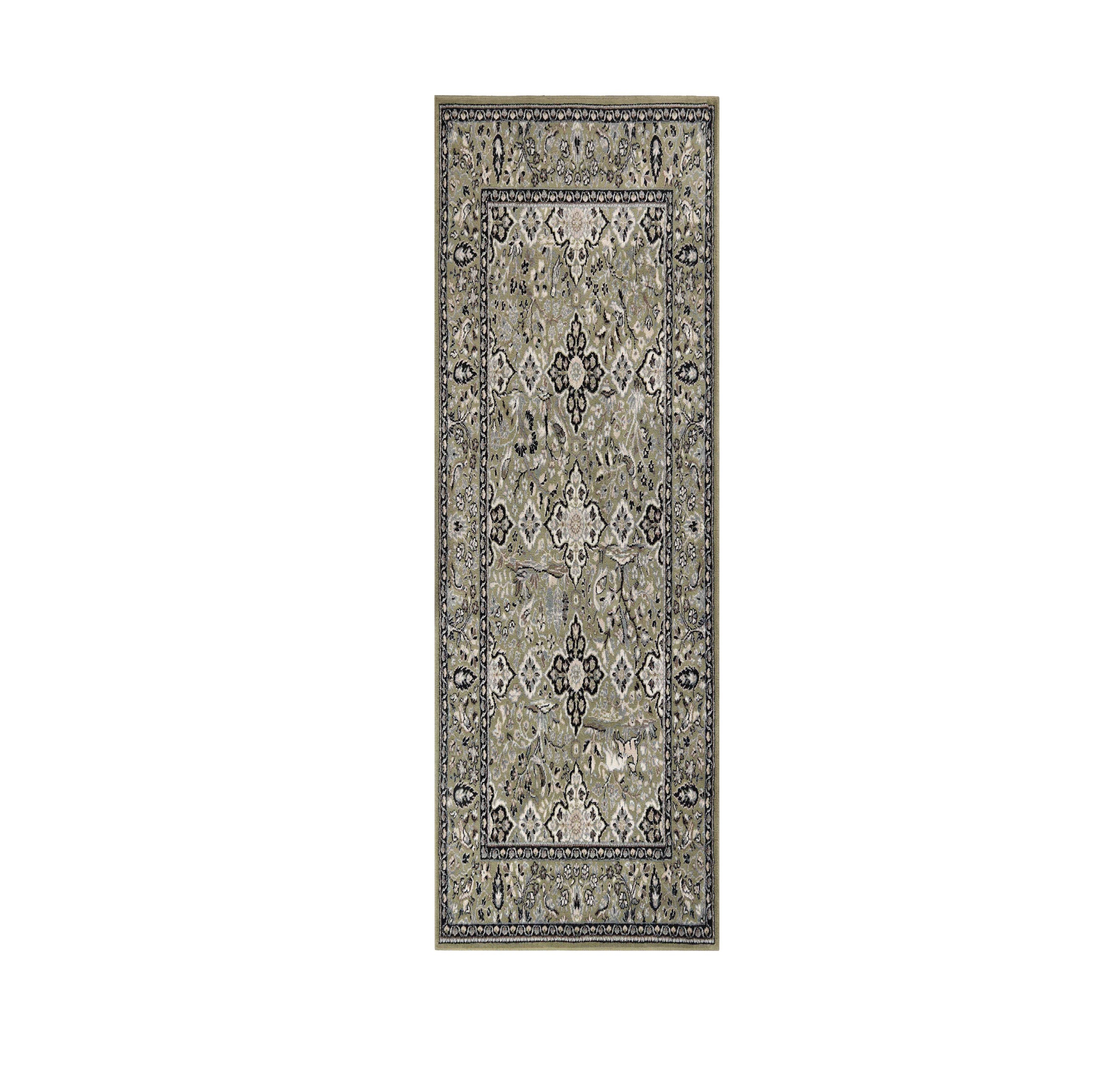 Radcliffe Traditional Floral Medallion Indoor Area Rug - Soft Non-Slip Living Room Carpet for Home Decor | Perfect for Bedroom, Dining Room & Office