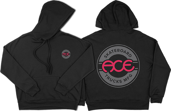 Ace Seal Hooded Sweatshirt for Men - XL Black | Comfortable Pullover Hoodie for Casual Wear, Gym & Outdoor Activities