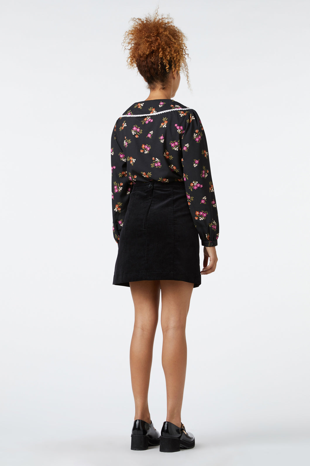Charlotte Blouse - Women's Elegant Floral Print Tunic Top for Casual Wear & Office Outfits | Perfect for Spring & Summer Fashion