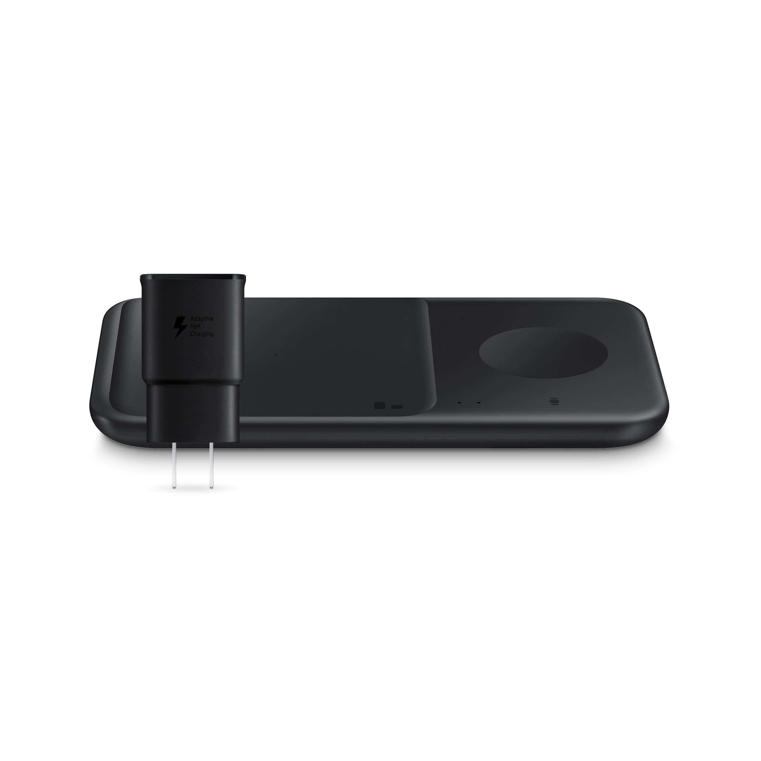 Samsung 9W Wireless Charger Duo with USB-C Cable – Fast Charging Pad for Galaxy Phones & Devices | Charge 2 Devices Simultaneously | US Version (Black) | Perfect for Home, Office & Travel