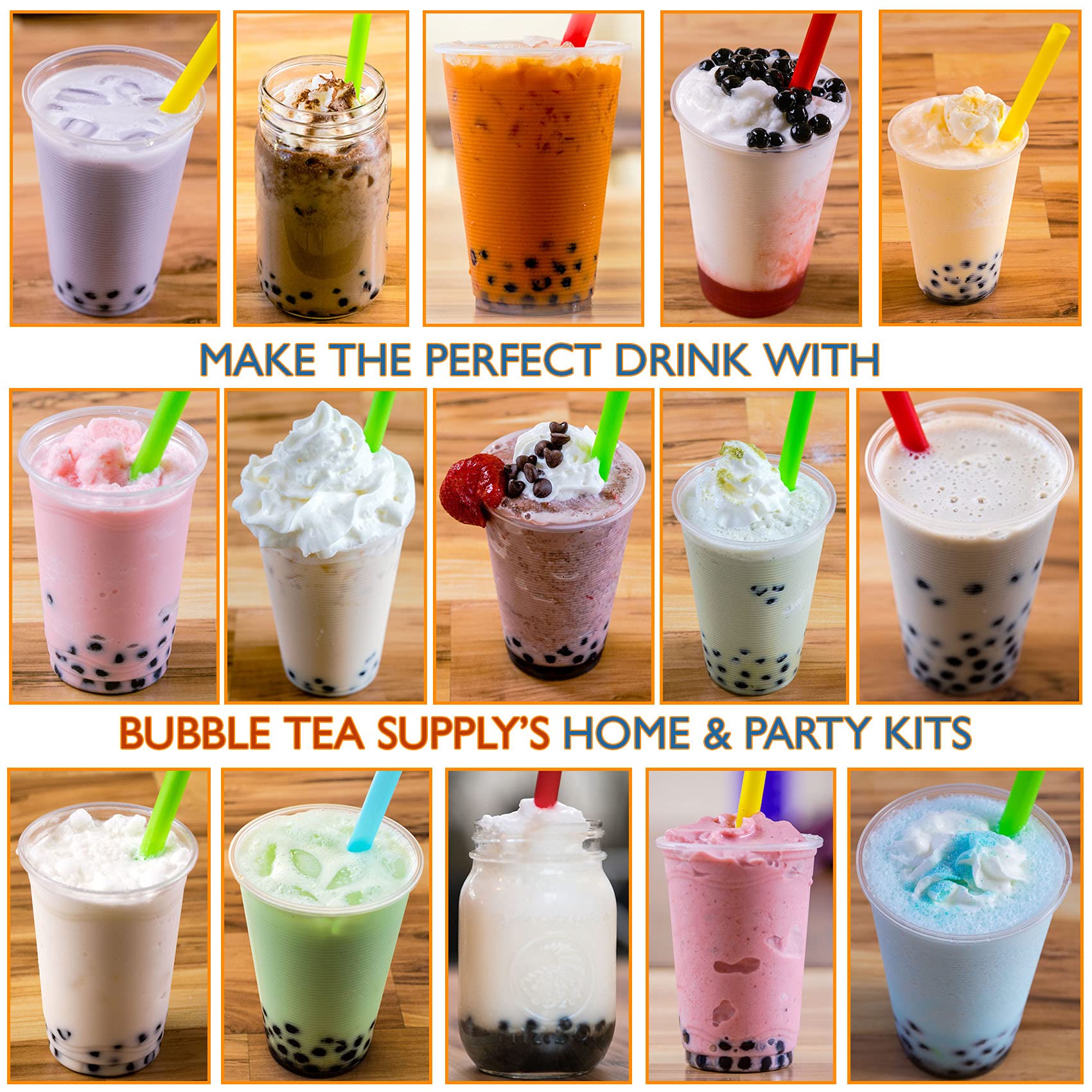 Premium Bubble Tea Kit - Black Aromatic Milk Tea Starter Set with Tapioca Pearls & Boba Powder | DIY Bubble Tea Supplies for Parties, Gifts & Home Brewing | Perfect for Bubble Tea Lovers, Cafes & Asian Dessert Shops